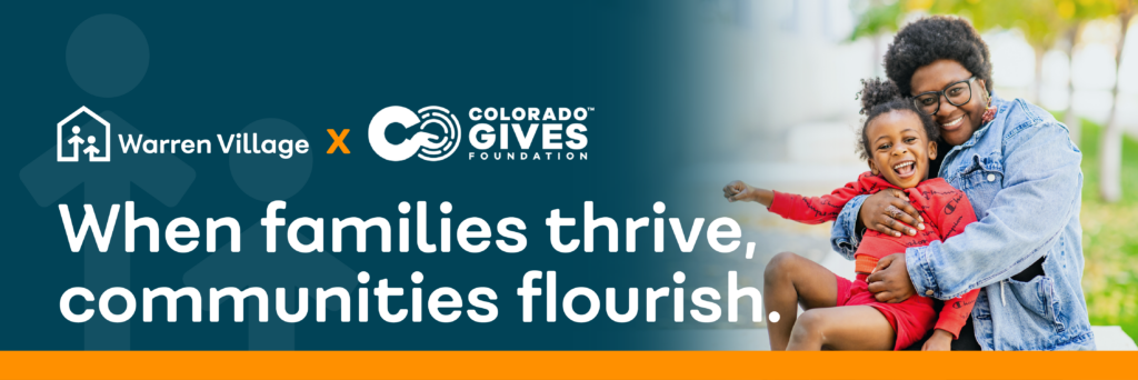 Warren Village Colorado Gives Day banner