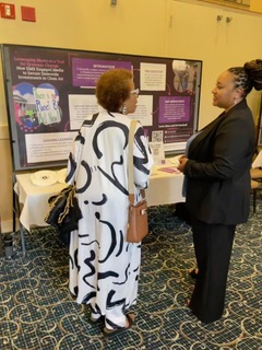 Presenting at Conference Ruby Jones