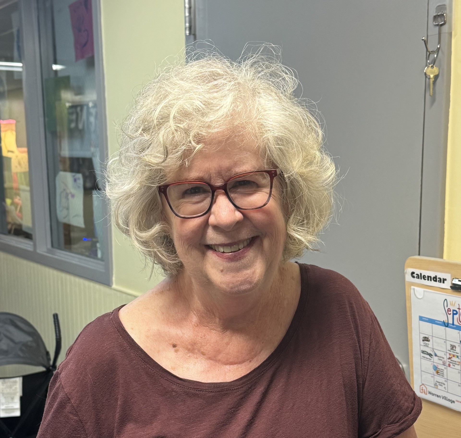 Kim Jacques, early learning volunteer at Warren Village